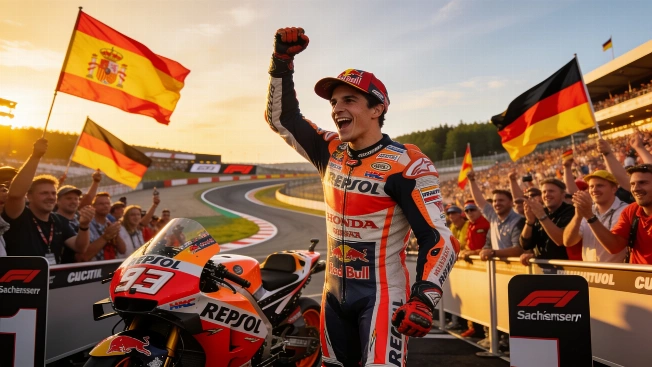 Marc Márquez gana el sprint en Alemania y apunta a cambios para la carrera Español.News