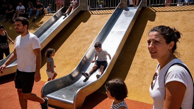 Padres buscan alternativas ante la falta de sombra en parques de Madrid Español.News