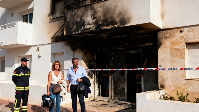 Bédar afronta el vacío tras el incendio que dejó 12 muertos Español.News