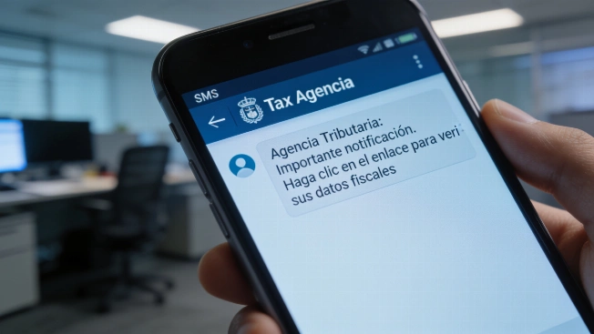Alerta por nueva oleada de SMS falsos que suplantan a la Agencia Tributaria Español.News