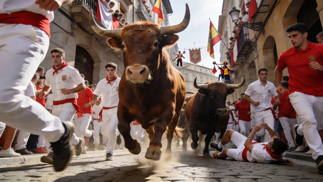 El quinto encierro de San Fermín 2026 deja nueve heridos en Pamplona Español.News