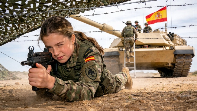 La Casa Real publica imágenes inéditas de la formación militar de la Princesa Leonor Español.News