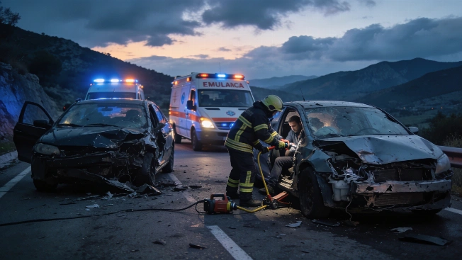 Dos conductores atrapados y graves tras un choque en la M-601 en Madrid Español.News