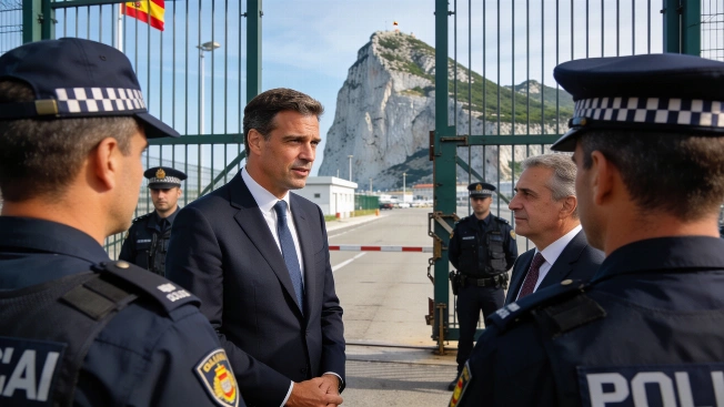 Desmontan la Verja de Gibraltar y desaparecen los controles fronterizos Español.News