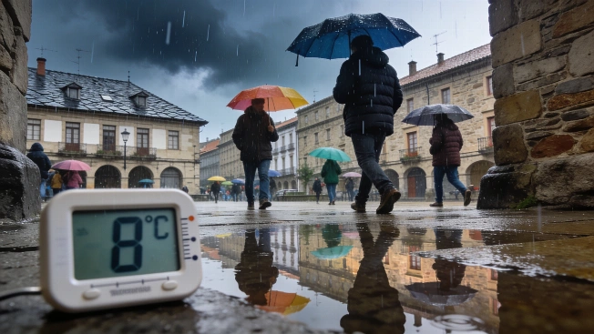Descenso brusco de temperaturas y lluvias intensas en el norte este fin de semana Español.News