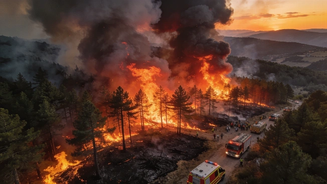 Seis municipios evacuados y 2.000 hectáreas arrasadas en la Sierra Norte de Guadalajara Español.News