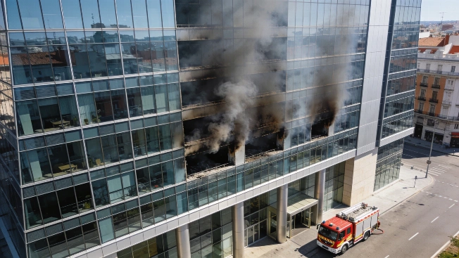 Uncastillo evacuado por el avance del incendio en las Cinco Villas Español.News