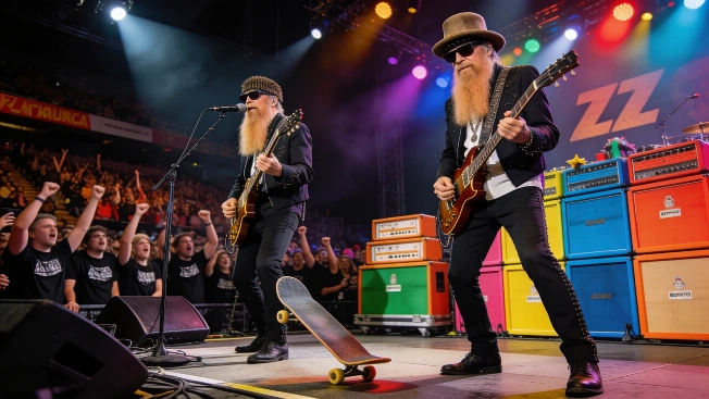 ZZ Top llena Barcelona con su espectáculo clásico y sin sorpresas Español.News
