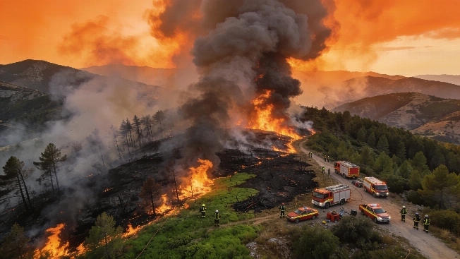 El incendio en la Sierra de Espadán sigue activo y mantiene evacuaciones Español.News