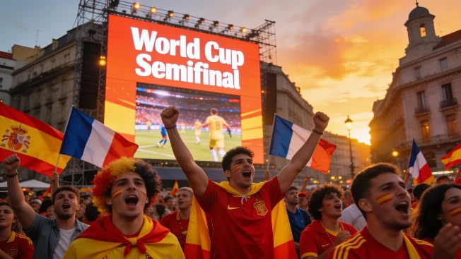 España vive la semifinal del Mundial con máxima expectación en las calles Español.News