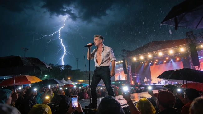 Morrissey desafía la tormenta en Barcelona con un concierto singular Español.News