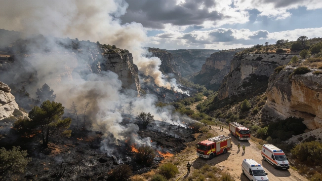 Un fallecido y cinco heridos en un incendio en Manises Español.News