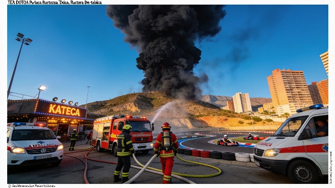 Un incendio en Armanello obliga a un gran despliegue en Benidorm Español.News