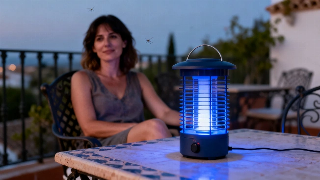 Nueva lámpara antimosquitos para terrazas y balcones ya disponible a la venta Español.News