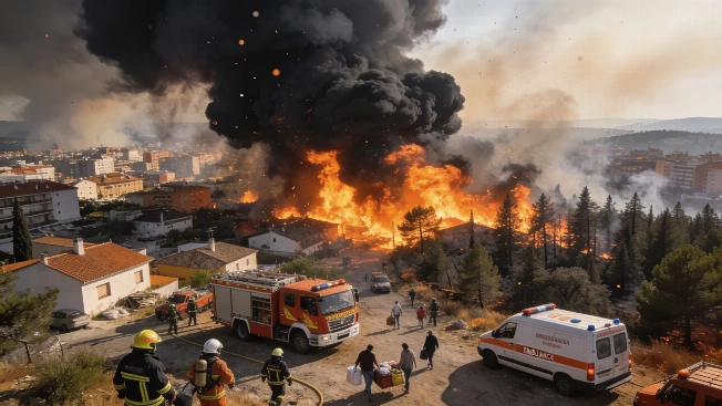 Incendio sin control en Madrid obliga a evacuar a miles de personas Español.News