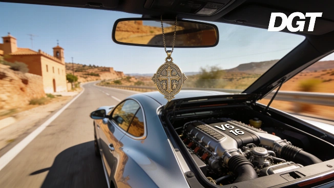Polémica por campaña de la DGT sobre medallas religiosas en coches Español.News