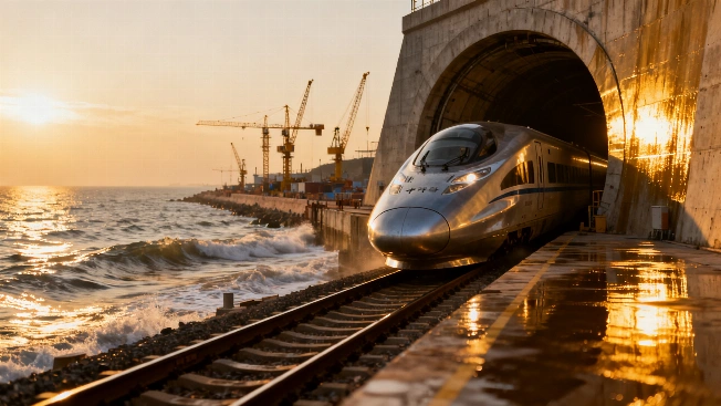 El proyecto del Túnel del Estrecho de Bohai promete transformar el transporte entre Dalian y Yantai Español.News