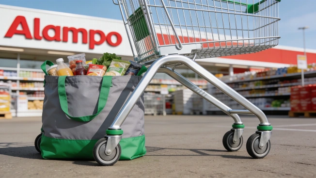 Alcampo presenta un carro de compra de cuatro ruedas Español.News