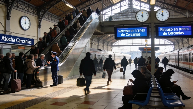Retrasos y aglomeraciones en Cercanías Madrid por avería en Atocha Español.News