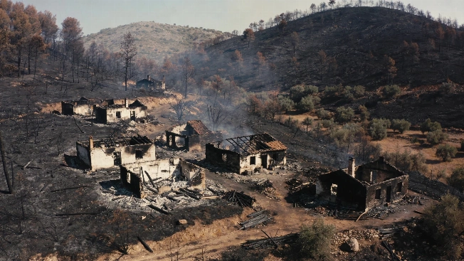 El alcalde de Bédar lidera la evacuación tras la tragedia del incendio Español.News