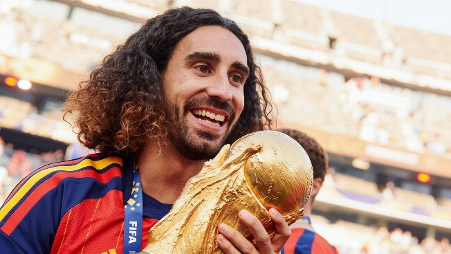 Marc Cucurella sorprende con un tatuaje dedicado a Luis de la Fuente Español.News