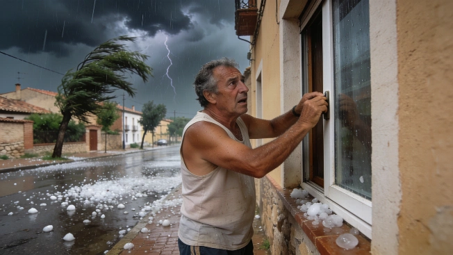 Tormentas con granizo y vendavales amenazan el este peninsular en plena ola de calor Español.News