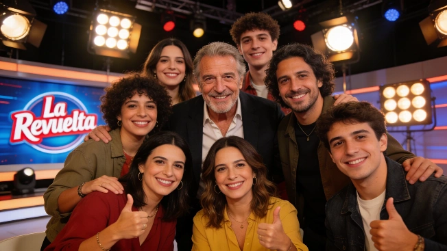 Antonio Resines y el elenco de Haciendo amigos reclaman respeto en La Revuelta Español.News