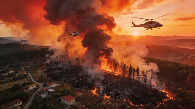 Incendio en La Vall d’Uixò obliga a evacuar una urbanización Español.News