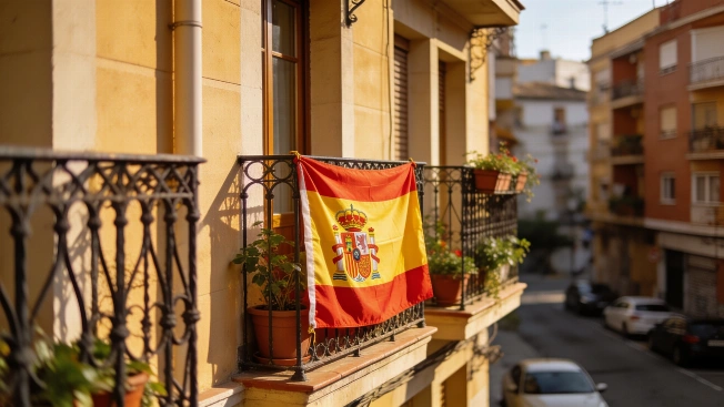 No hay multa nacional por colgar la bandera de España en el balcón Español.News