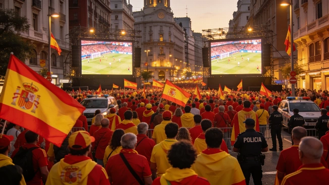 Madrid refuerza medidas y corta calles para la final España-Argentina Español.News
