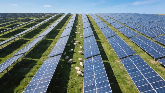 Volkswagen recurre a ovejas para cuidar su planta solar Español.News
