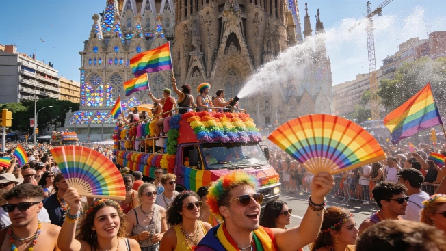 Más de 140.000 personas llenan el Pride Barcelona 2026 bajo el calor Español.News