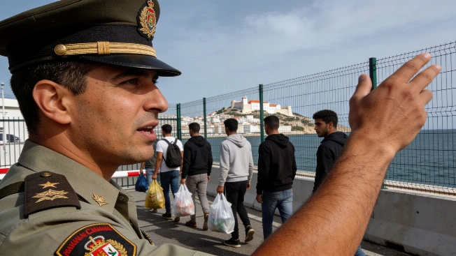 Miles de migrantes abandonan Ceuta y regresan a Marruecos Español.News