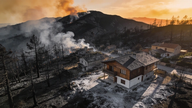Casavieja resiste el mayor incendio forestal de España y pierde su sierra Español.News