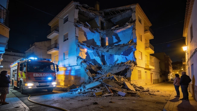 Evacuación urgente evita víctimas tras el derrumbe de un edificio en Benetússer Español.News