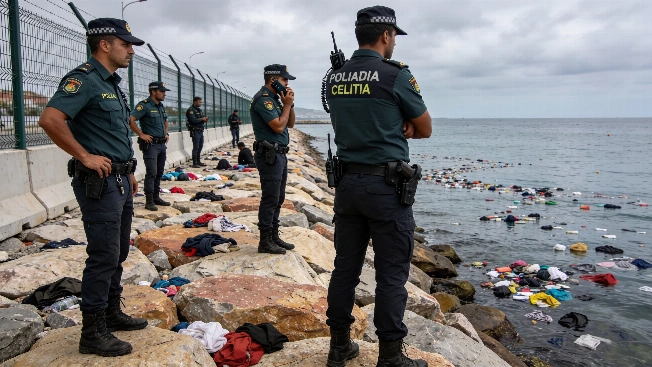 El Gobierno se vio superado por la avalancha migratoria en Ceuta Español.News