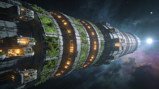 Chrysalis: la nave que imagina una ciudad en el espacio Español.News