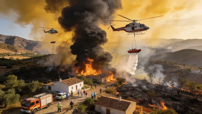 El incendio de Los Gallardos se estabiliza tras arrasar 7.000 hectáreas Español.News