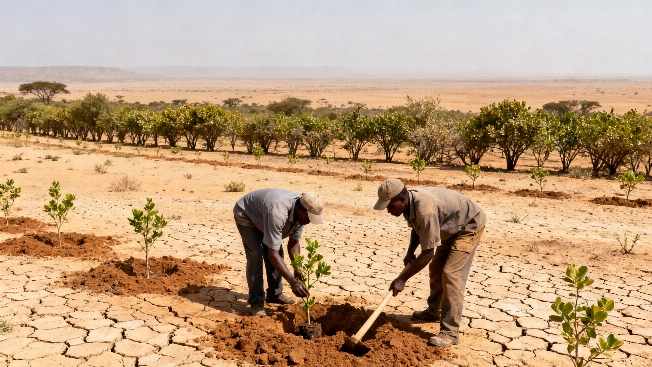 Un ambicioso proyecto busca salvar a millones de personas de perder sus tierras y su clima Español.News