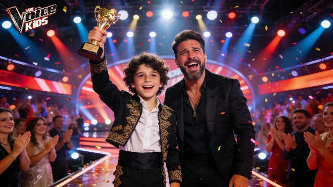 Eduardo 'El Campanero' se impone en La Voz Kids 2026 Español.News