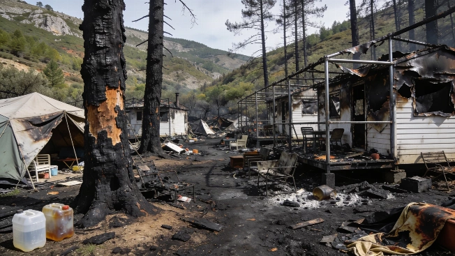 Incendio forestal pone en jaque a Casavieja y moviliza a bomberos Español.News