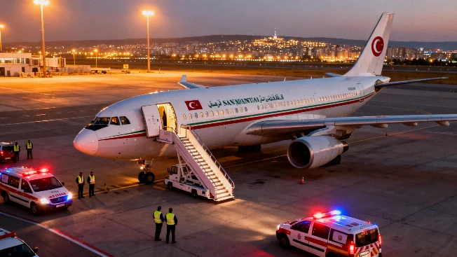 A310 español con el primer ministro realiza una parada de emergencia rumbo a Ereván Español.News