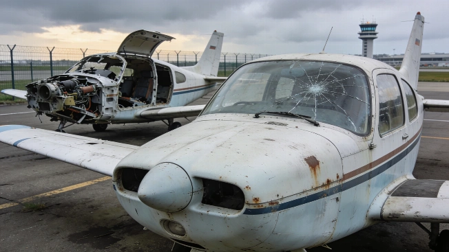 Aena subasta una avioneta abandonada en Sevilla desde solo 10 euros Español.News