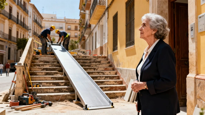 La ley exige instalar rampas y ascensores para personas mayores y con discapacidad Español.News
