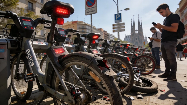 Crecen las quejas por el deterioro del Bicing en Barcelona Español.News
