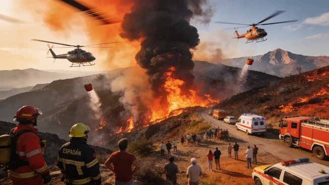 El incendio en La Vall d’Uixó obliga a evacuar 18 municipios y afecta a 75.000 personas Español.News