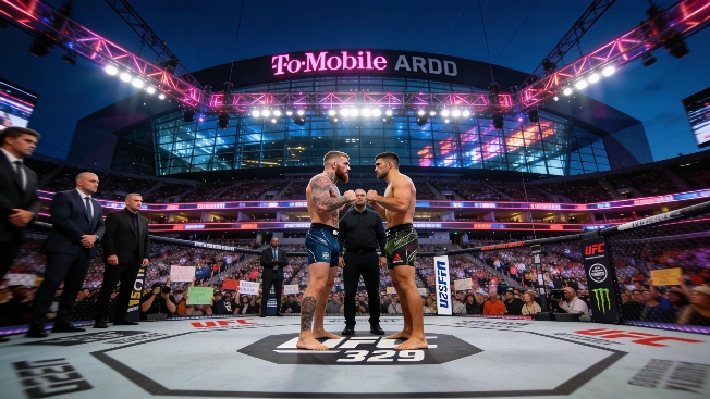 McGregor y Holloway rebajan la tensión en el pesaje previo al UFC 329 Español.News