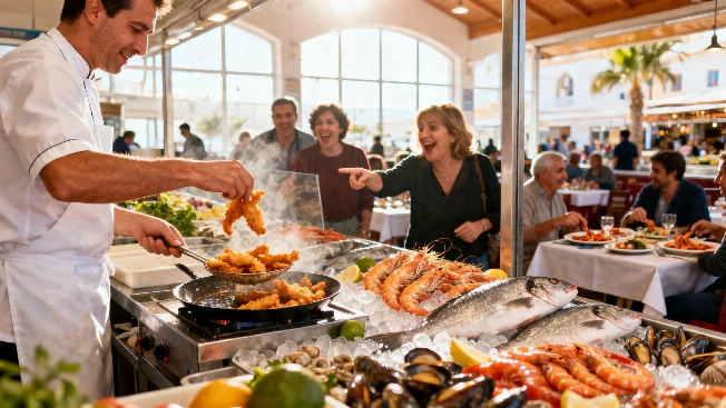 Pescado del día y menús desde 9 euros la nueva propuesta gastronómica en Torre del Mar Español.News