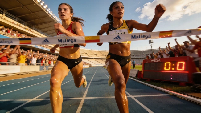 Blanca Hervás supera a Paula Sevilla por una centésima en Málaga Español.News