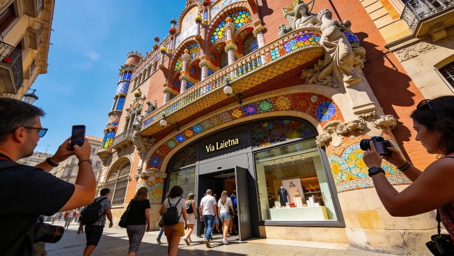 El Palau de la Música abrirá acceso directo y tienda en Via Laietana Español.News